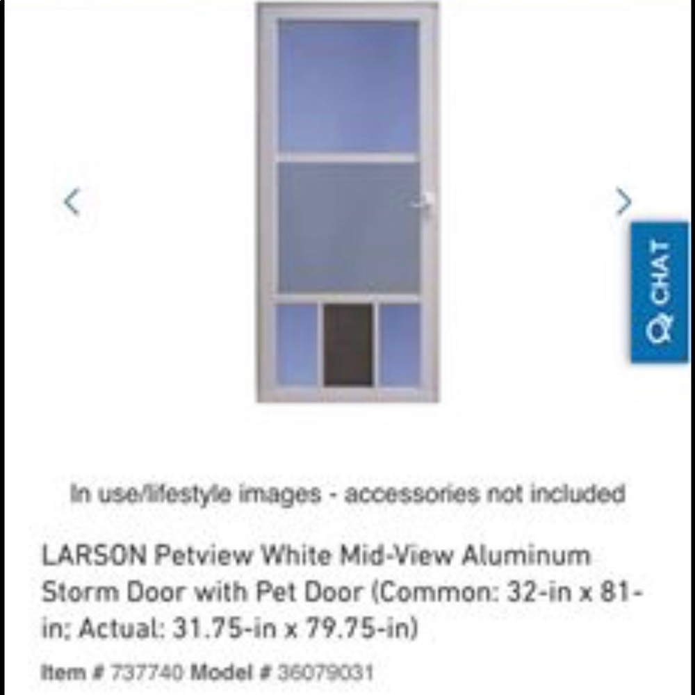 Screen door with doggy door